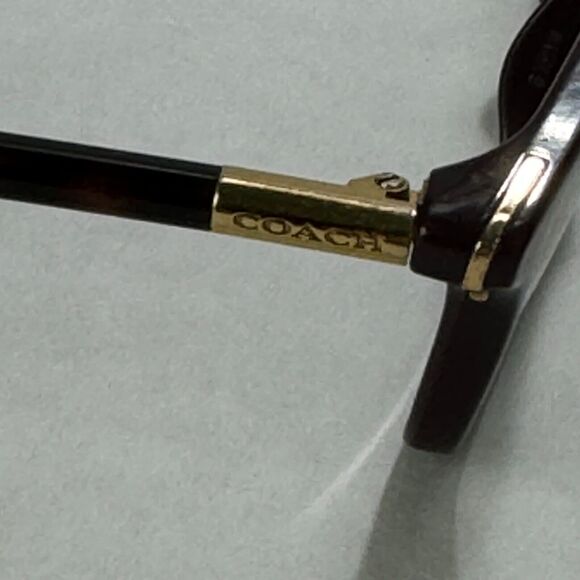 Coach Eyeglasses Frames Only HC 6077 - 5335 Dark Purple Tortoise 51 15 135 - Picture 2 of 10